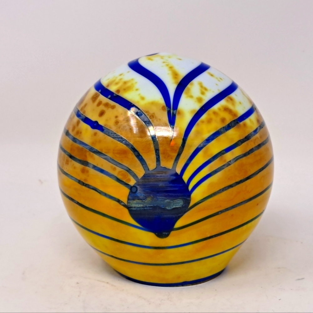 Jiri Suhajak Vintage 1970's Crystalex Art Glass Paper Weight